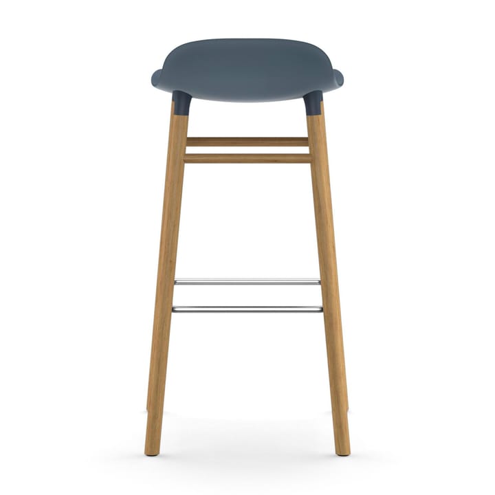 Form barstool oak legs 凳子, 蓝色 Normann Copenhagen