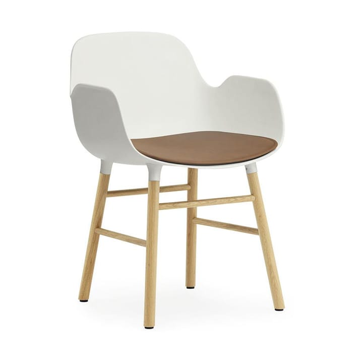 Form seat 靠枕|靠垫 in ultra leather, Brandy 41574 Normann Copenhagen