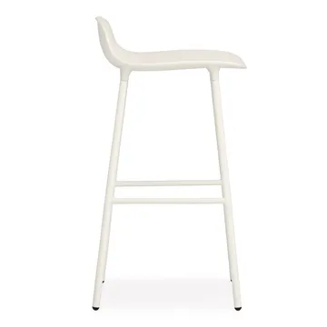 Form 吧台椅 金属腿 - 白色 - Normann Copenhagen