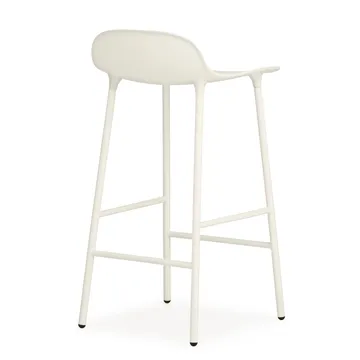 Form 吧台椅 金属腿 - 白色 - Normann Copenhagen