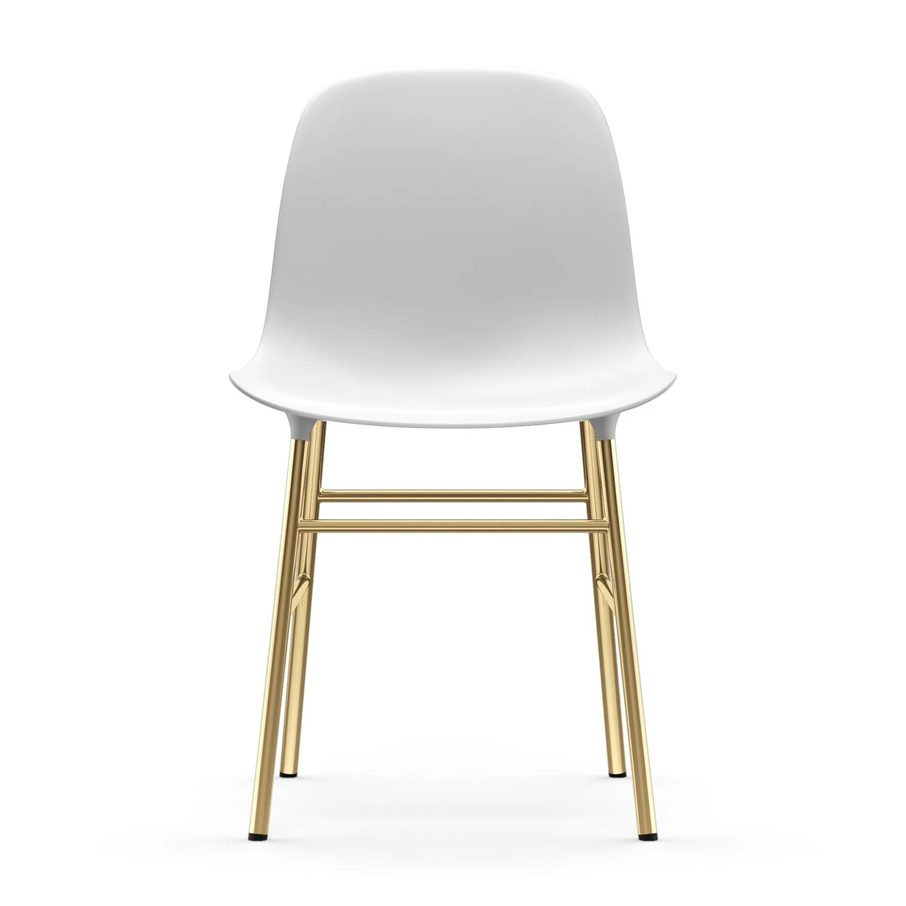 Form 黄铜材质椅腿配件, 白色 Normann Copenhagen