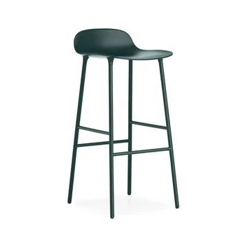 Form 高吧凳 - 绿色_绿色漆面钢支腿 - Normann Copenhagen