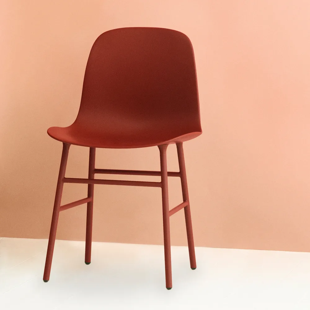 Form 椅子, 绿色_橡木支腿 Normann Copenhagen