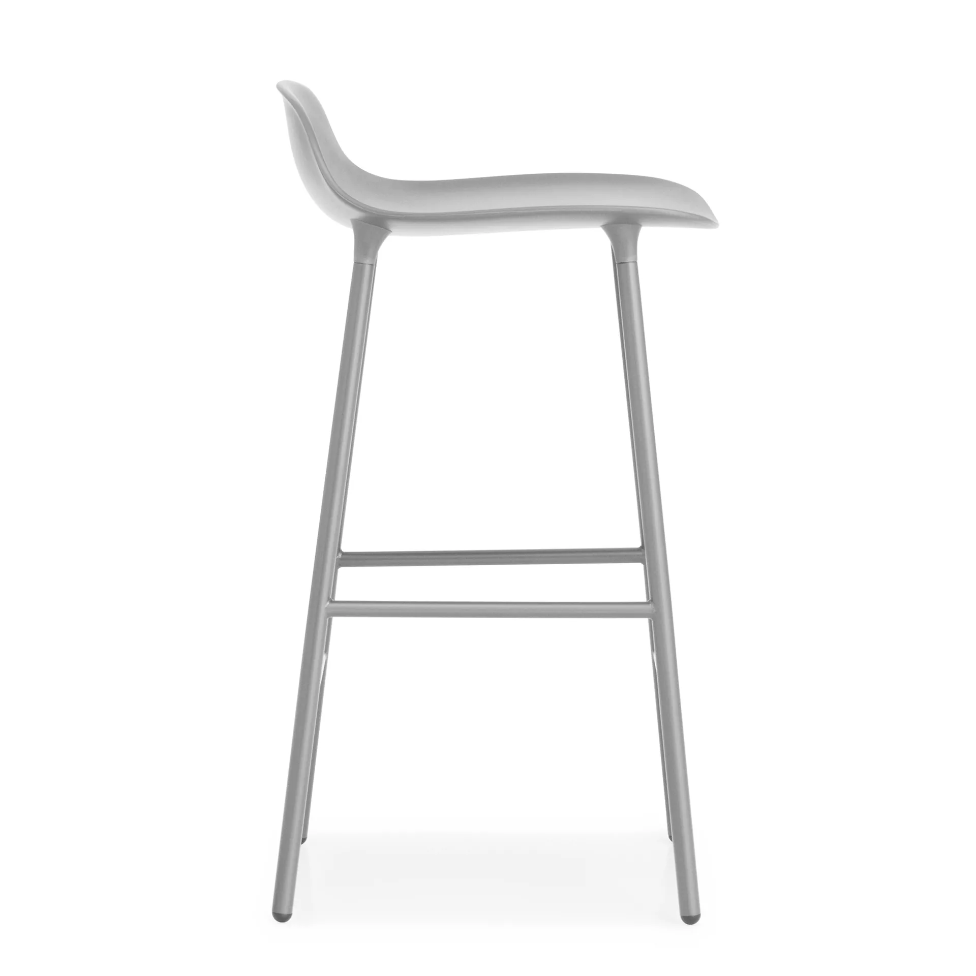 Form 吧台椅 金属腿, 灰色 Normann Copenhagen