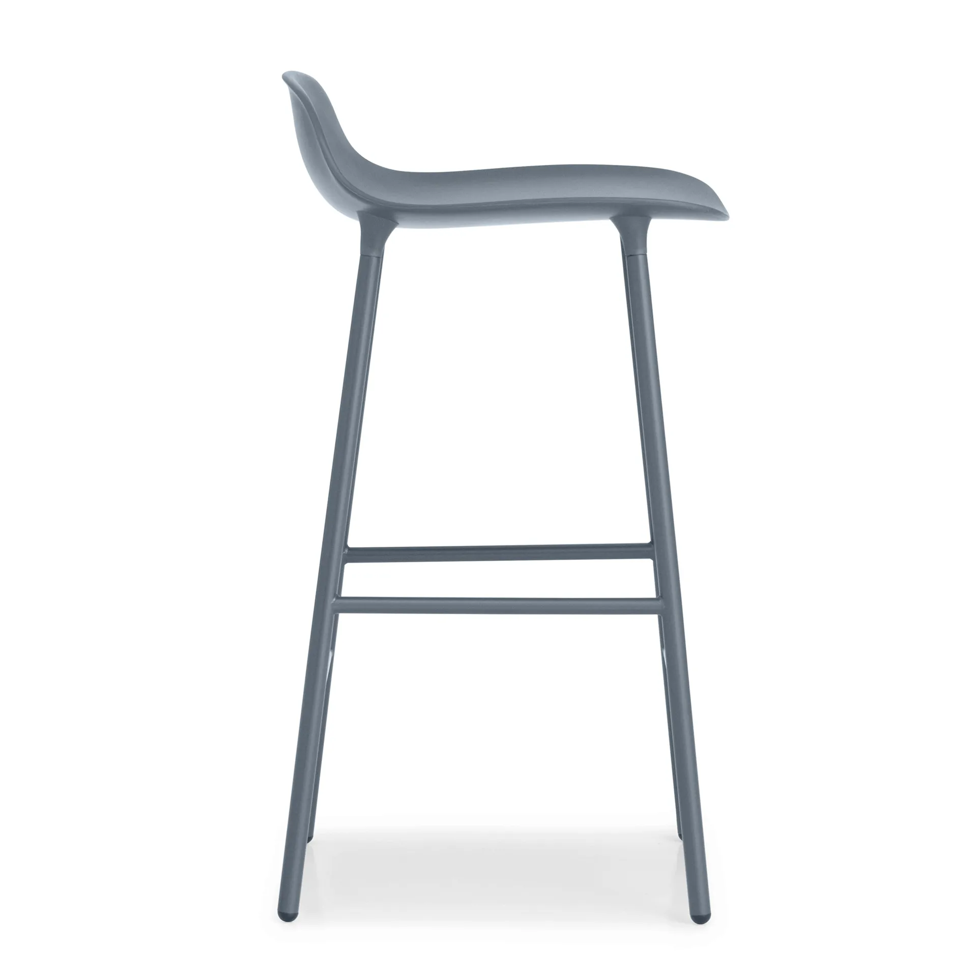 Form 吧台椅 金属腿, 蓝色 Normann Copenhagen