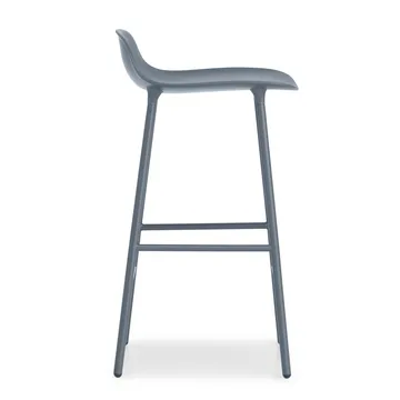 Form 吧台椅 金属腿 - 蓝色 - Normann Copenhagen