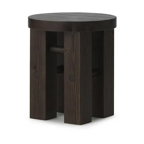 Fyr 凳子 45cm - 深棕色 - Normann Copenhagen