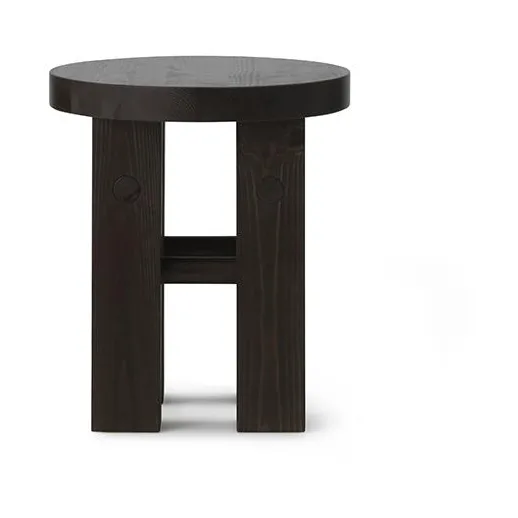 Fyr 凳子 45cm, 深棕色 Normann Copenhagen