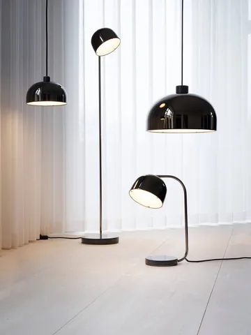 Grant 吊灯 - 黑色_小号_钢_花岗岩 - Normann Copenhagen