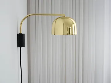 Grant 壁灯 - 黄铜_小号_钢_花岗岩 - Normann Copenhagen