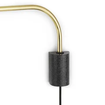 Grant 壁灯 - 黄铜_小号_钢_花岗岩 - Normann Copenhagen