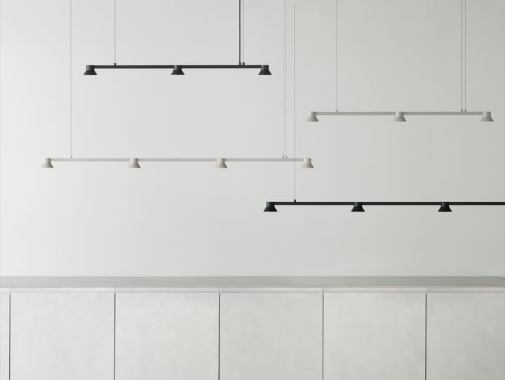 Hat 吊灯 linear 小, Warm grey Normann Copenhagen
