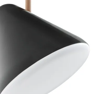 Hello 落地灯 - 白色_榉木支腿 - Normann Copenhagen