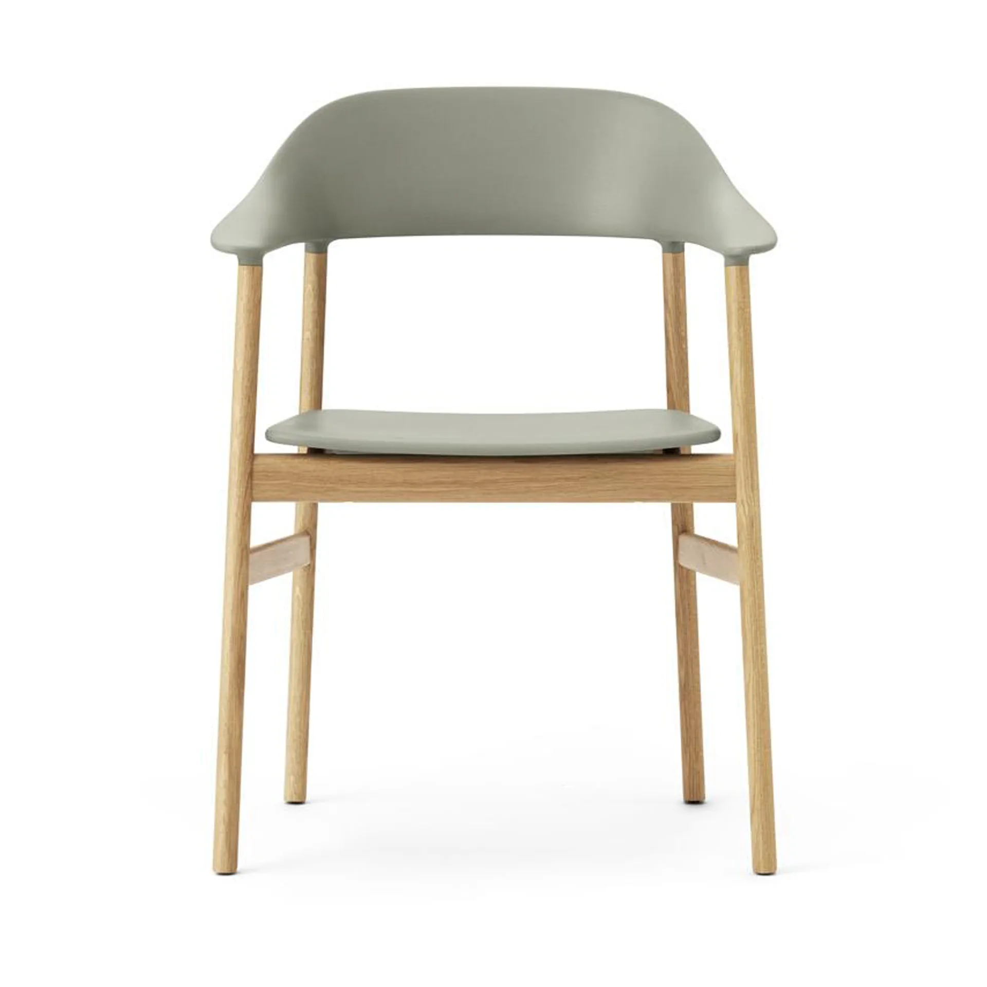 Herit armchair oak, Dusty 绿色 Normann Copenhagen