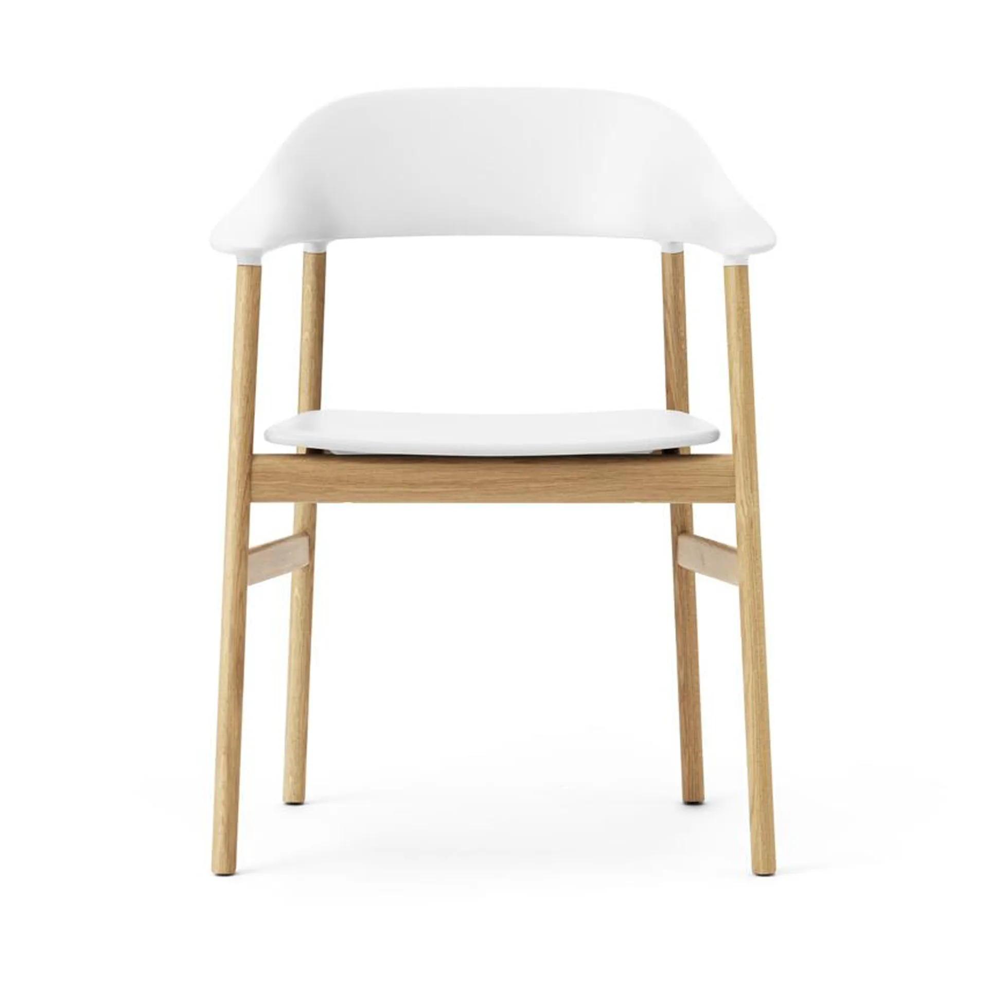 Herit armchair oak, 白色 Normann Copenhagen
