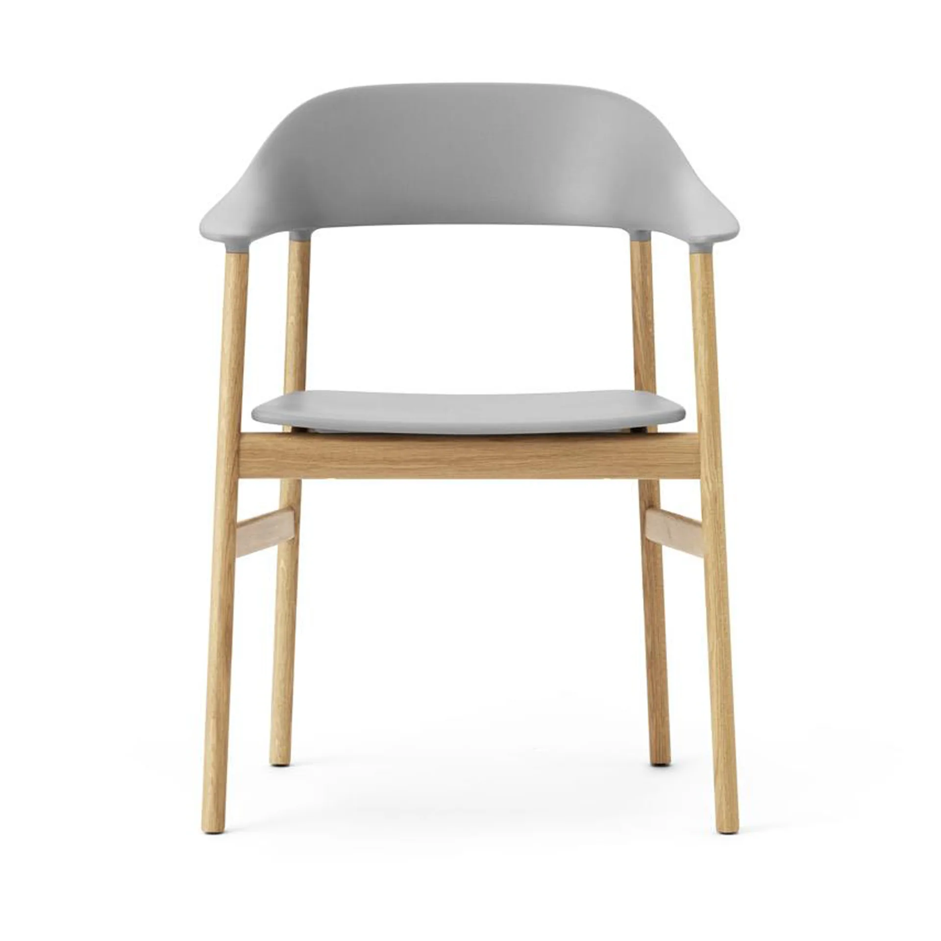Herit armchair oak, 灰色 Normann Copenhagen