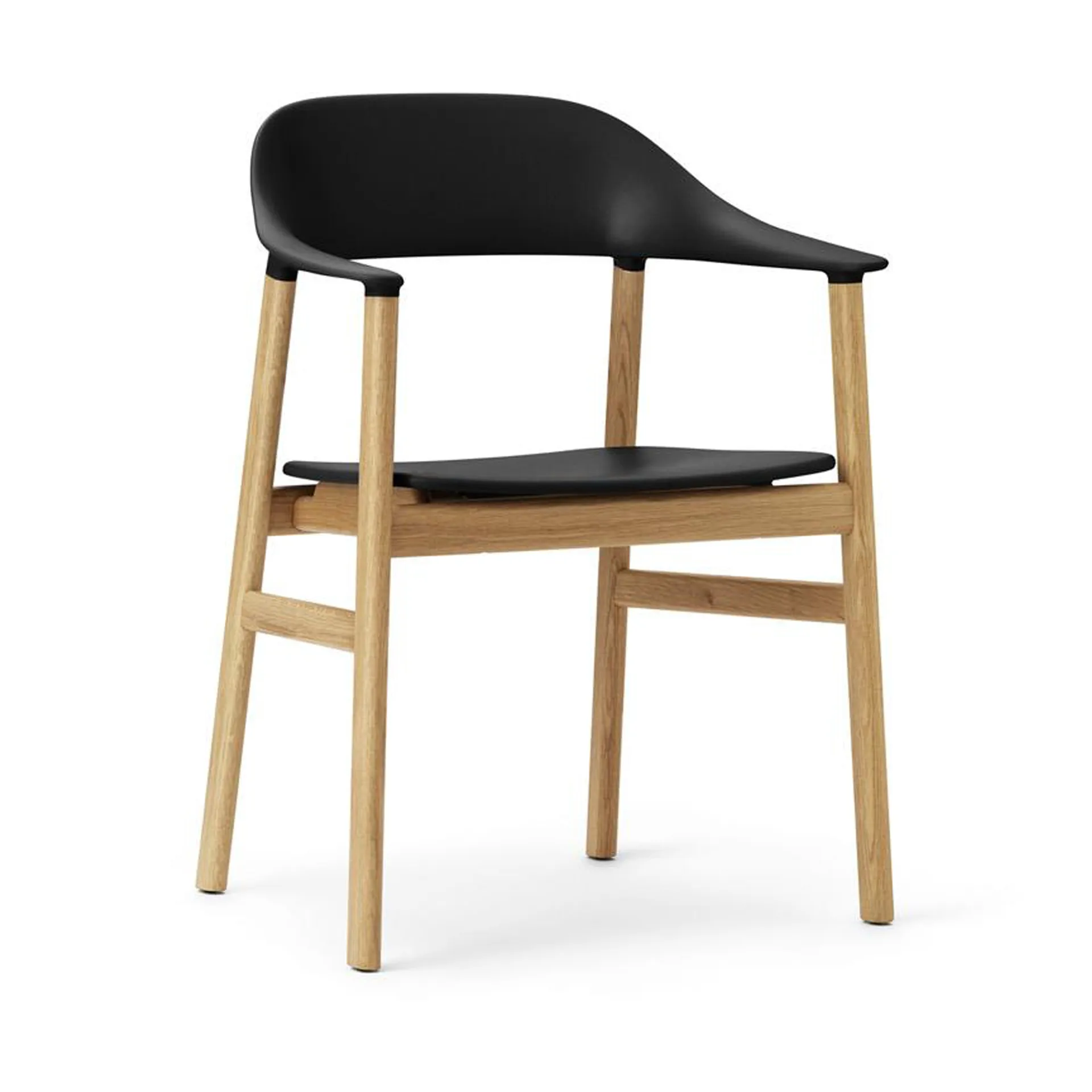 Herit armchair oak, 黑色 Normann Copenhagen