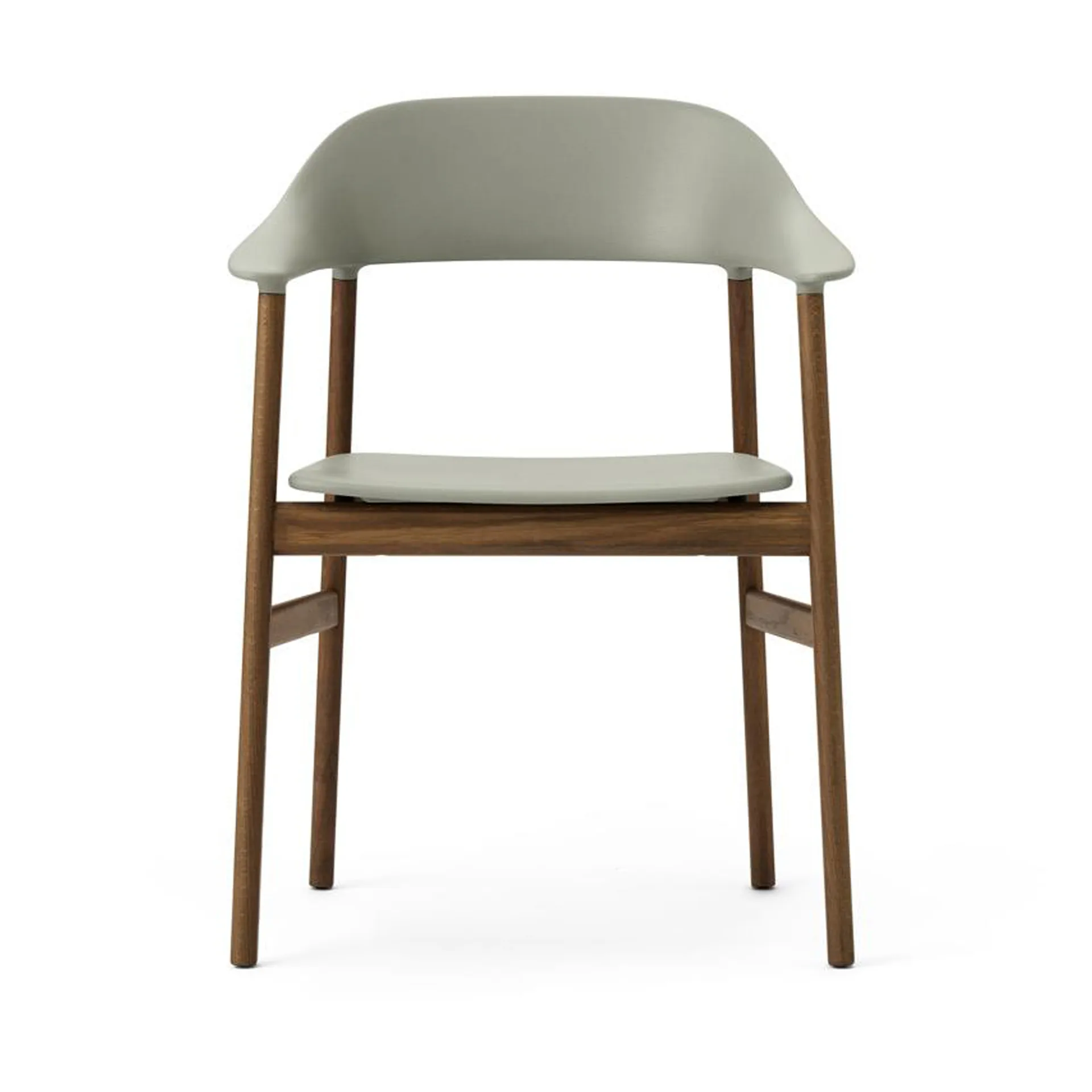 Herit armchair smoked oak, Dusty 绿色 Normann Copenhagen
