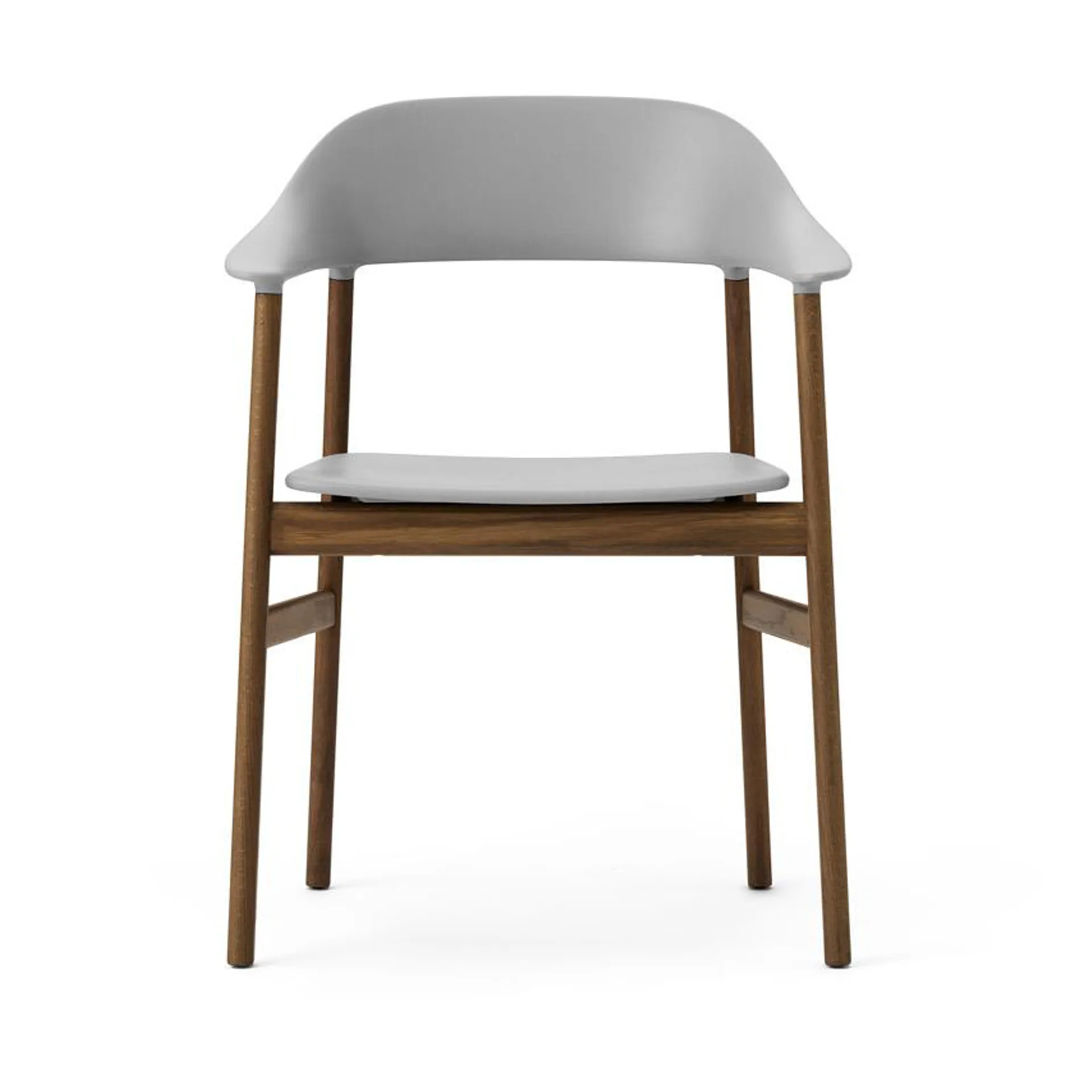 Herit armchair smoked oak, 灰色 Normann Copenhagen