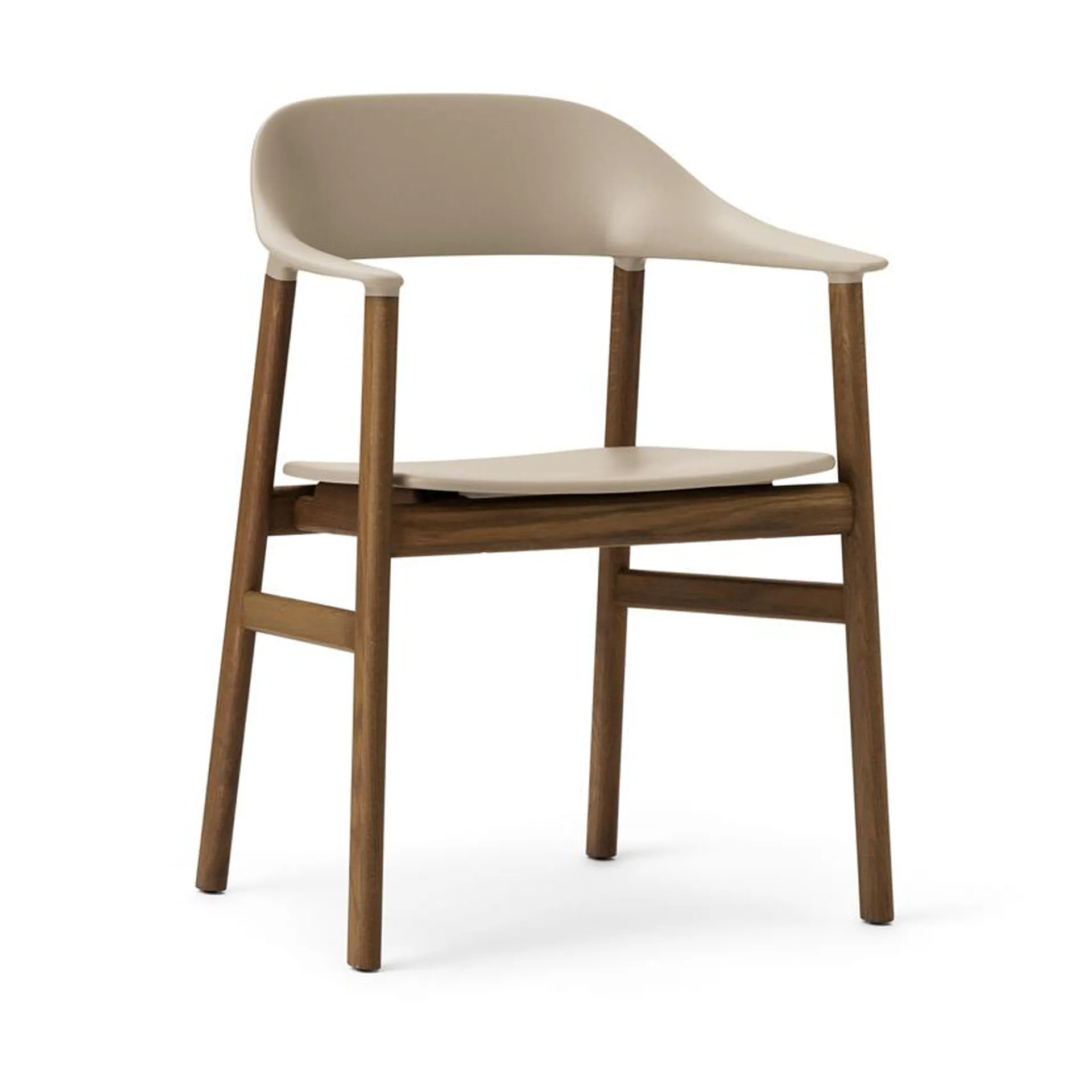 Herit armchair smoked oak, 沙色 Normann Copenhagen