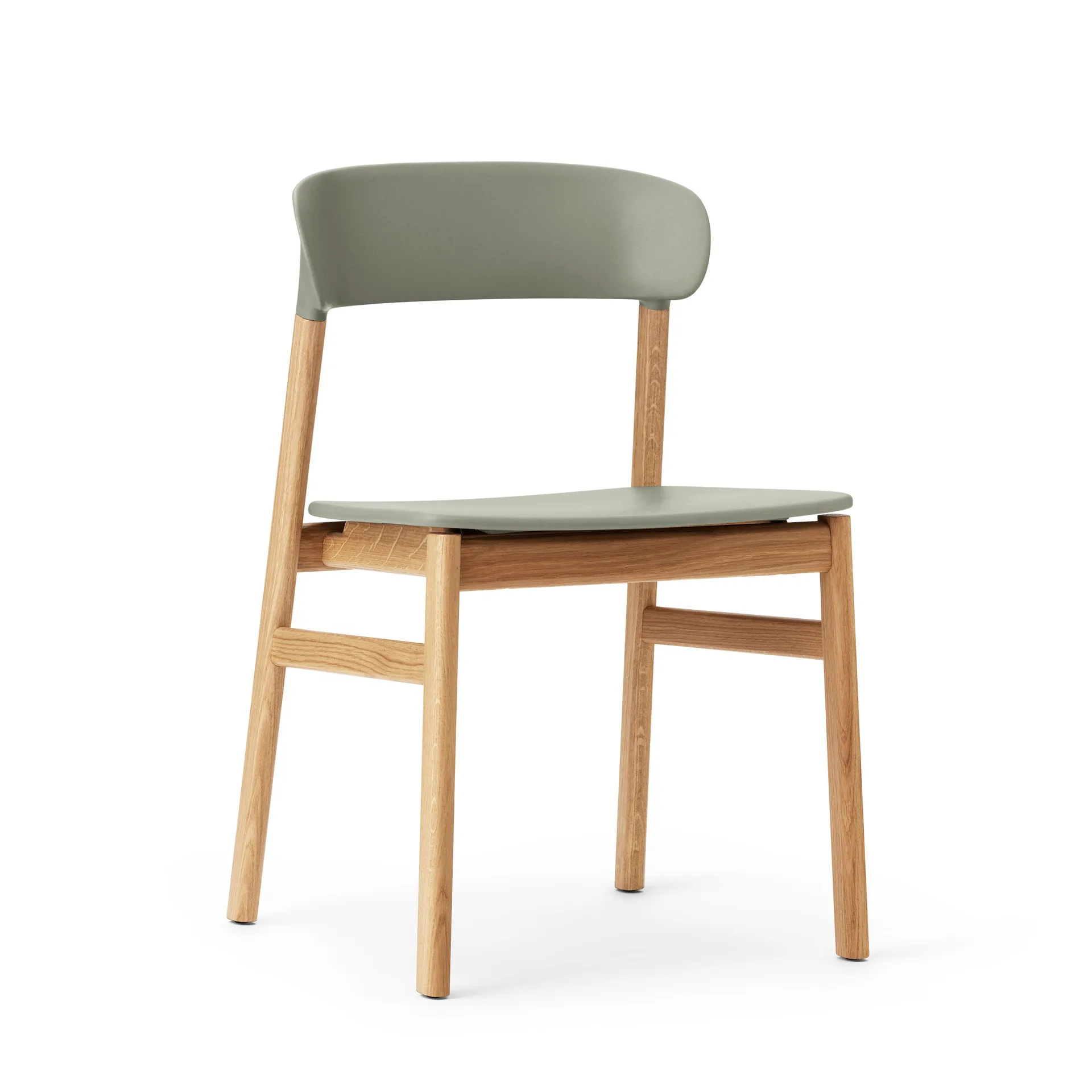 Herit 椅子 oak, Dusty 绿色 ( Normann Copenhagen