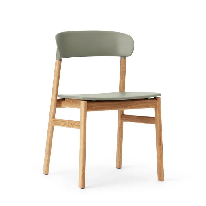 Herit 椅子 橡木 - 灰绿色 - Normann Copenhagen