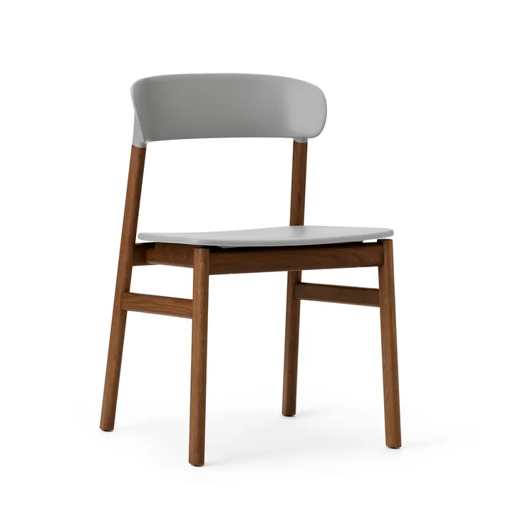 Herit 椅子，烟熏橡木 - 灰色 - Normann Copenhagen