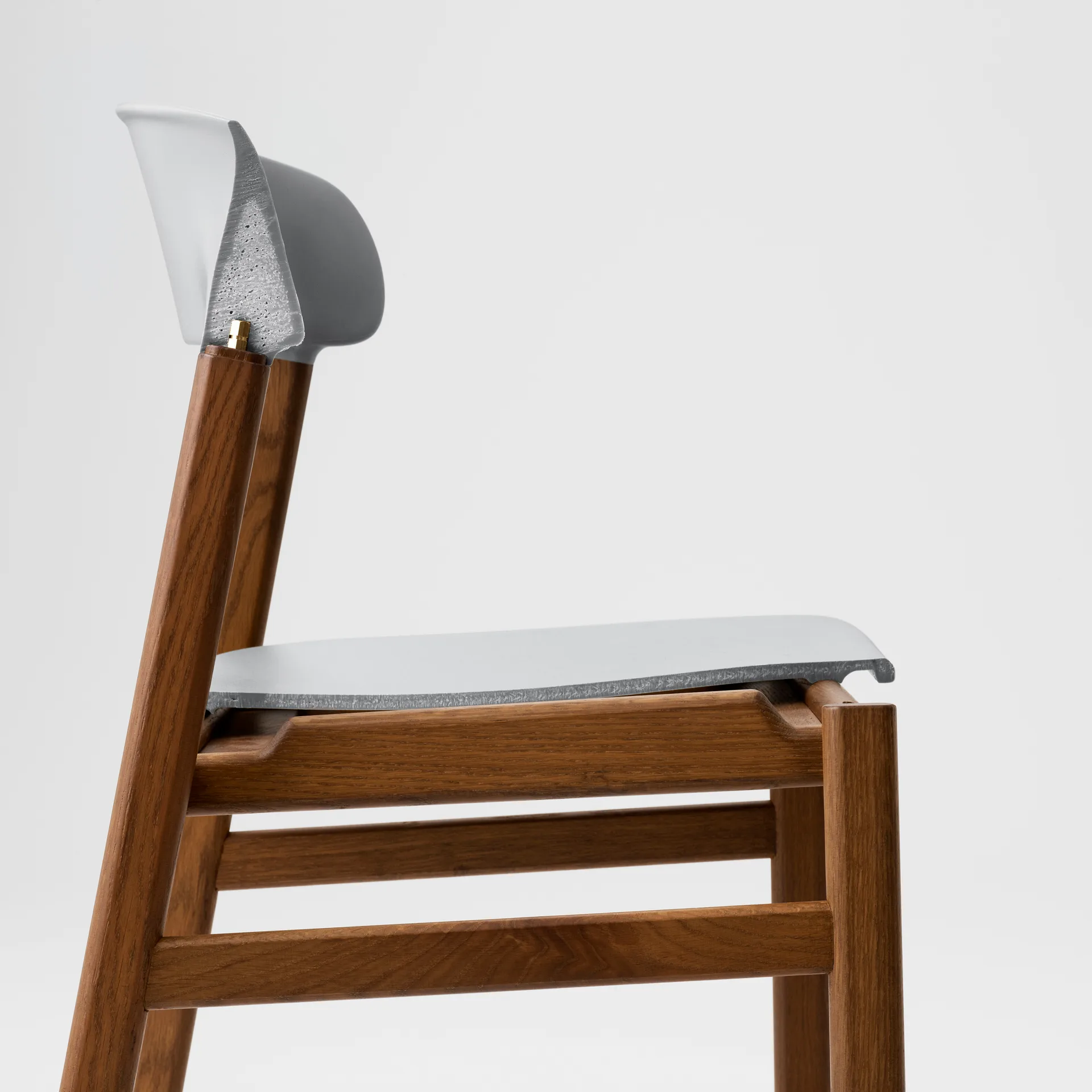Herit 椅子 烟熏橡木, 灰色 Normann Copenhagen