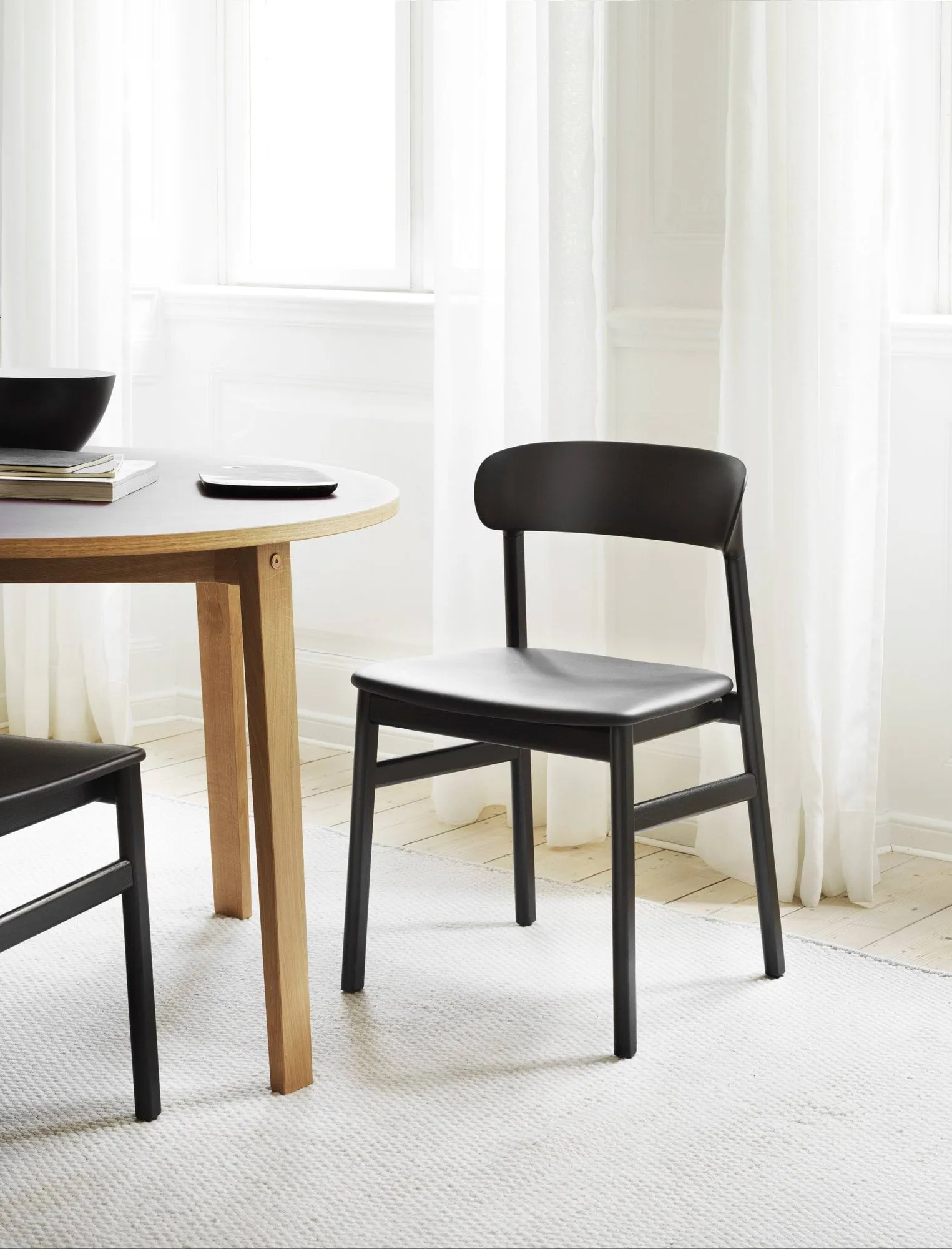 Herit 椅子 烟熏橡木, 灰色 Normann Copenhagen