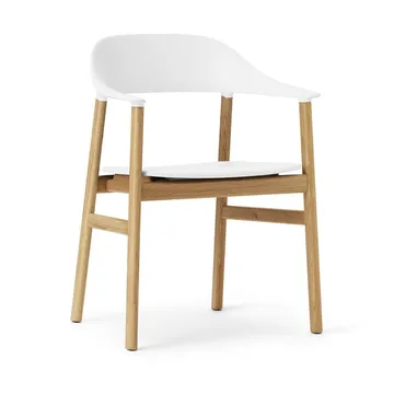 Herit 橡木扶手椅 - 白色 - Normann Copenhagen