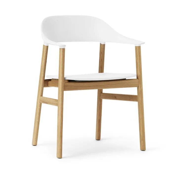 Herit 橡木扶手椅 - 白色 - Normann Copenhagen