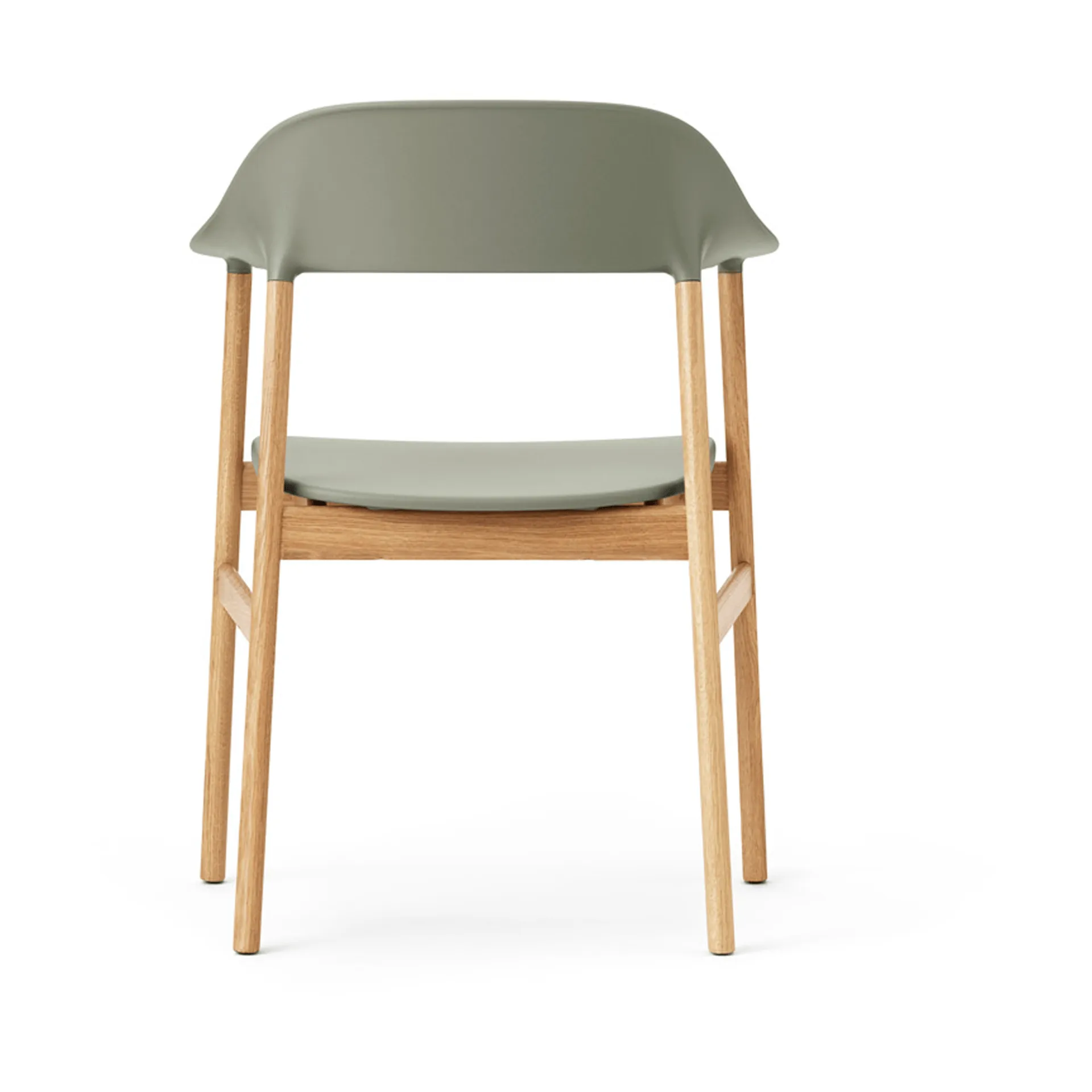 Herit 橡木扶手椅, 灰绿色 Normann Copenhagen
