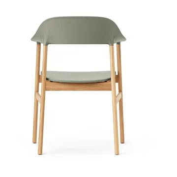 Herit 橡木扶手椅 - 灰绿色 - Normann Copenhagen
