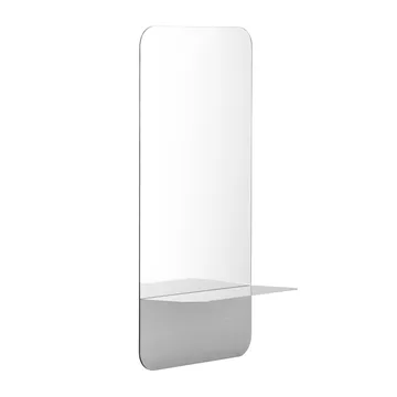 Horizon 竖版镜子 40x80cm - 不锈钢 - Normann Copenhagen