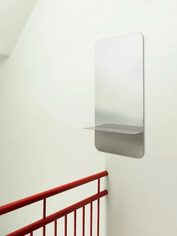 Horizon 竖版镜子 40x80cm - 不锈钢 - Normann Copenhagen
