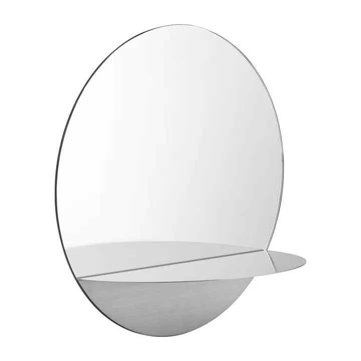 Horizon 圆形镜 - 不锈钢 - Normann Copenhagen