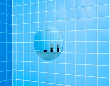 Horizon 圆形镜 - 不锈钢 - Normann Copenhagen
