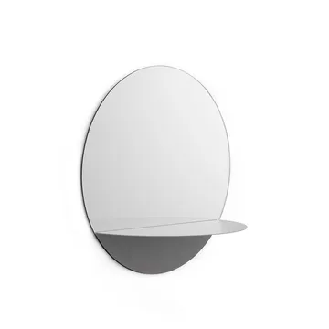 Horizon 圆形镜 - 灰色 - Normann Copenhagen