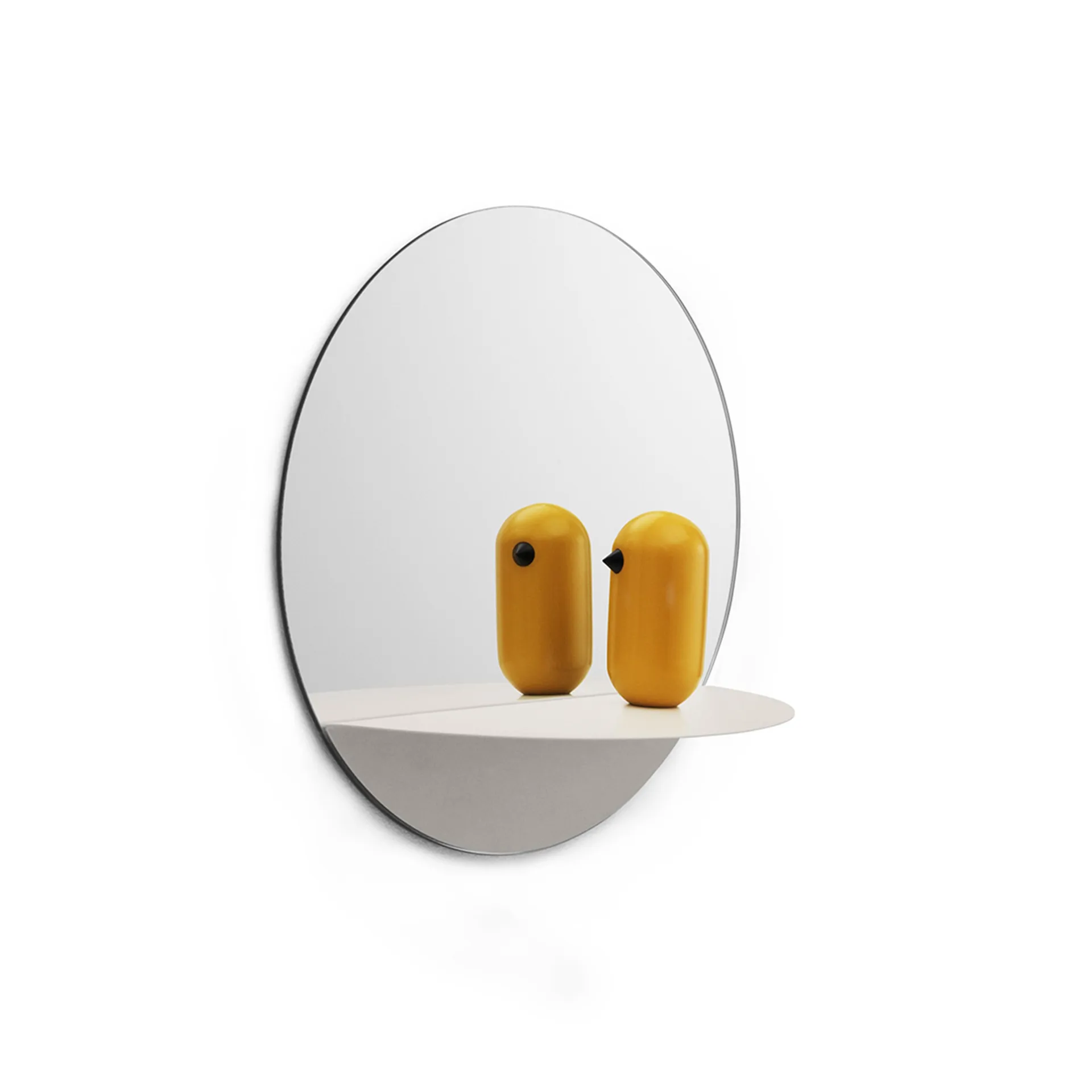 Horizon 圆形镜, 白色 Normann Copenhagen