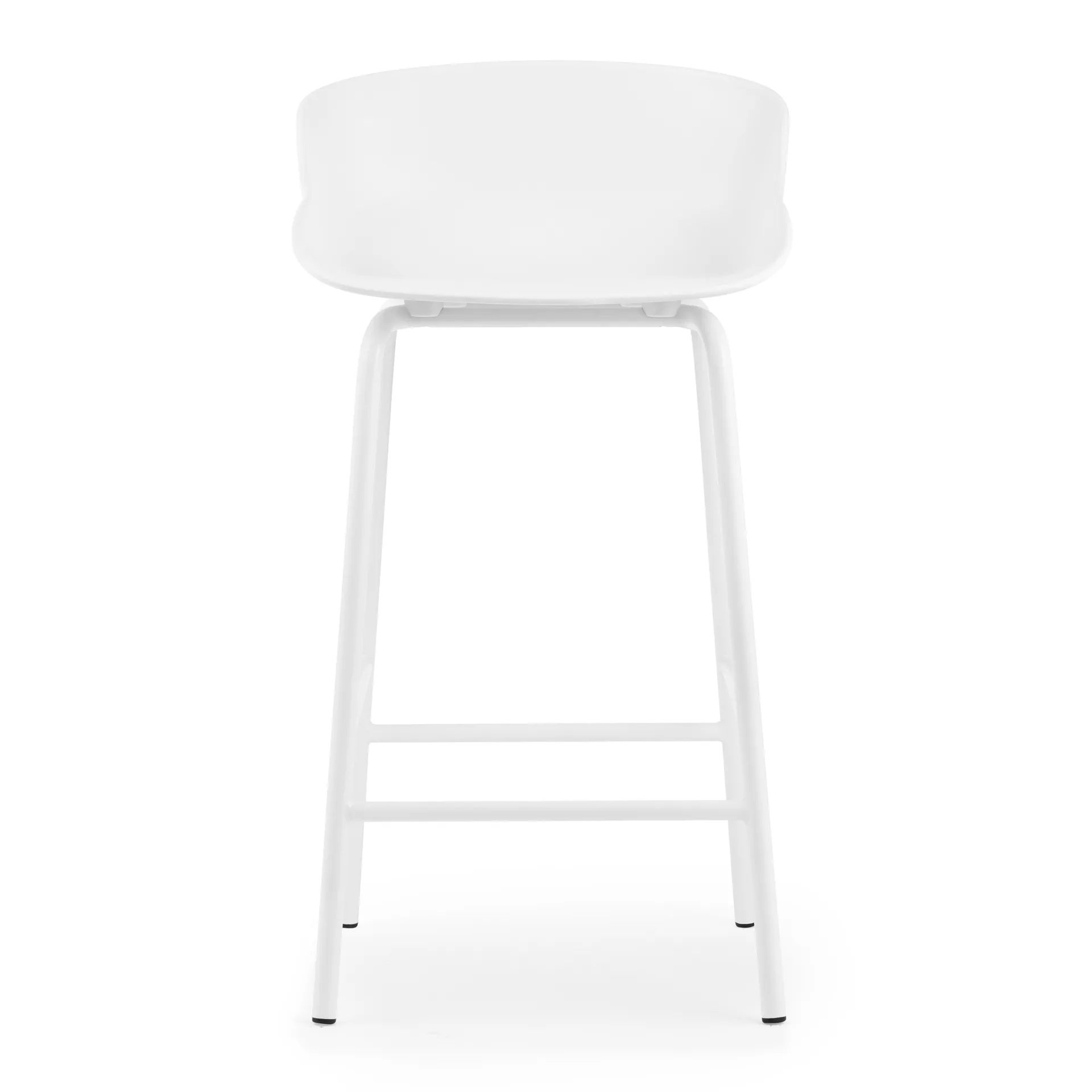 Hyg 吧台椅 金属腿65cm, 白色 Normann Copenhagen