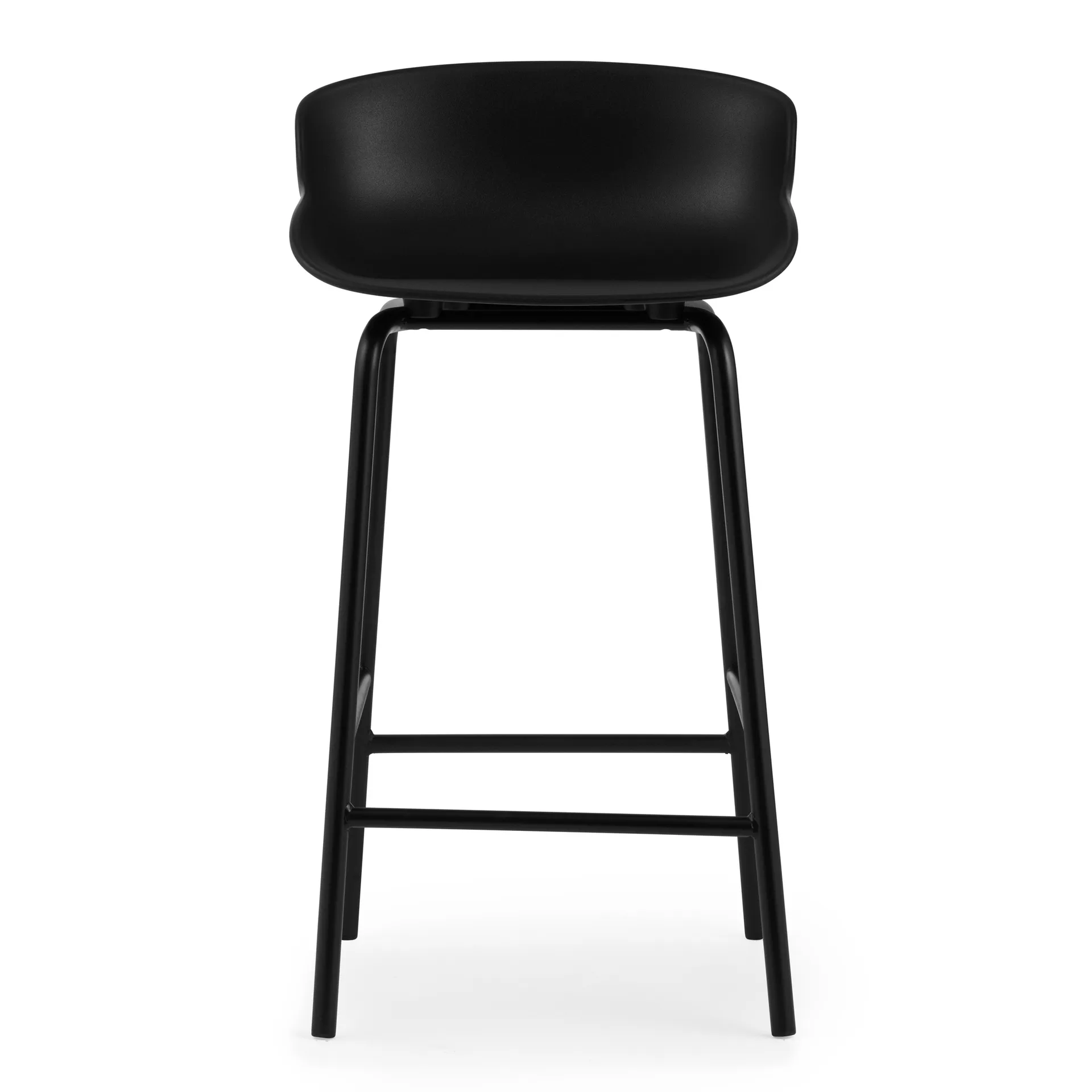 Hyg barstool metal legs 65 cm, 黑色 Normann Copenhagen