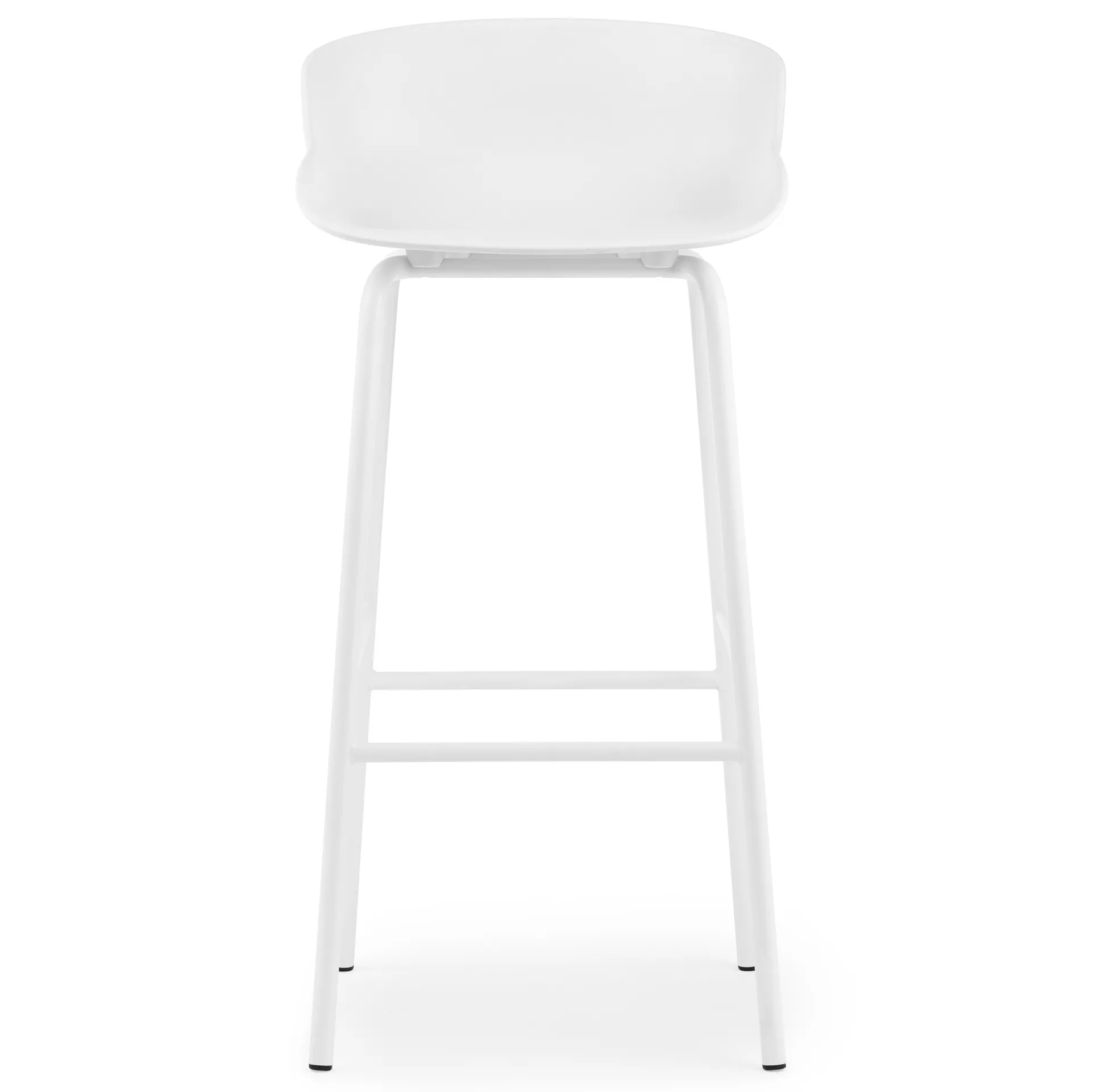Hyg barstool metal legs 75 cm, 白色 Normann Copenhagen