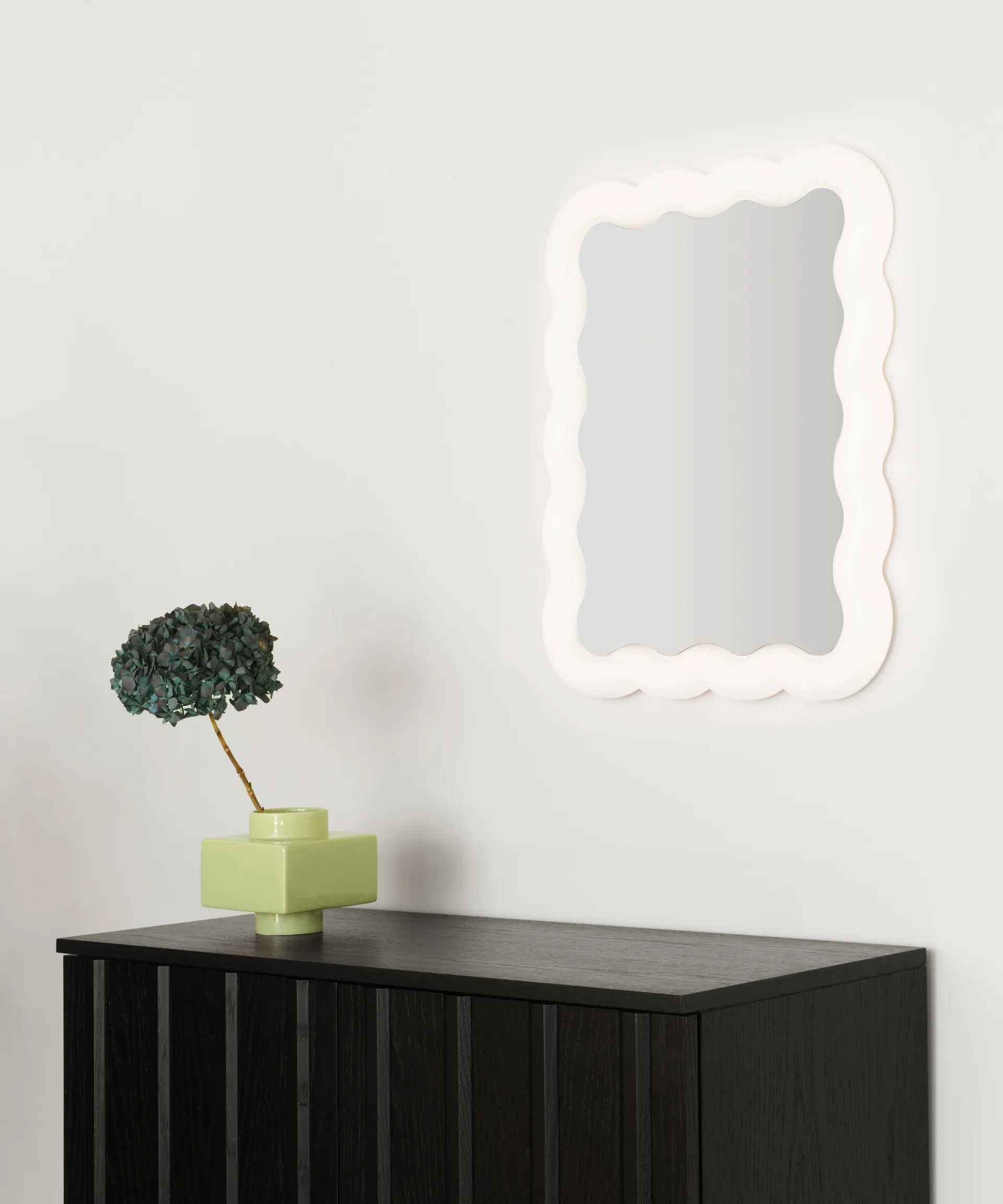 Illu 镜子 65x50cm, 白色 Normann Copenhagen