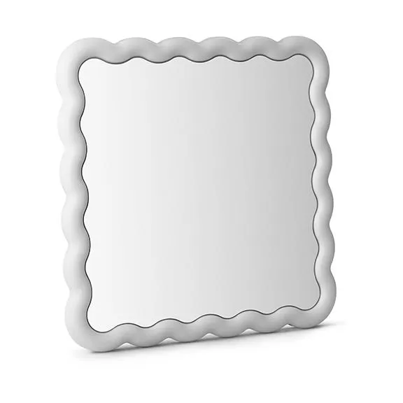 Illu 镜子 80x80cm - 白色 - Normann Copenhagen
