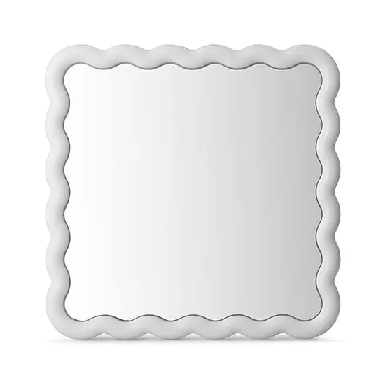 Illu 镜子 80x80cm, 白色 Normann Copenhagen