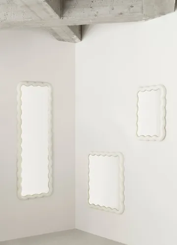 Illu 镜子 80x80cm - 白色 - Normann Copenhagen