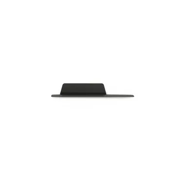 Jet 北欧简约风格置物架 - 黑色_铝色_80cm - Normann Copenhagen