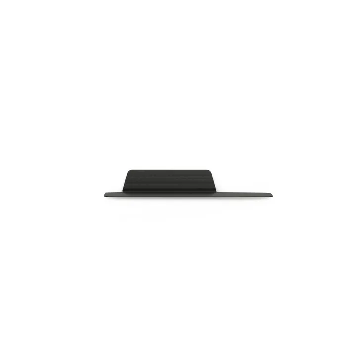 Jet 北欧简约风格置物架 - 黑色_铝色_80cm - Normann Copenhagen