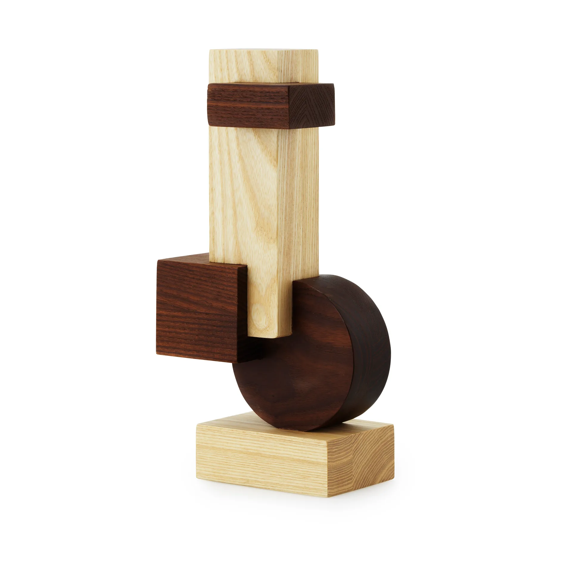 Join 中号雕塑, 白蜡木色_碳化白蜡木色 Normann Copenhagen