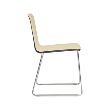 Just 北欧简约风格餐椅 - 黑色_黑色_edge_黑色金属支架 - Normann Copenhagen